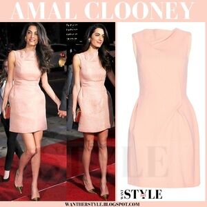 Gorgeous Roland Mouret Dress 🇬🇧 Size 10 Same As Amal Clooney